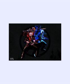 پوستر هومرو مدل فلزی طرح بازی Devil May Cry کد PS323