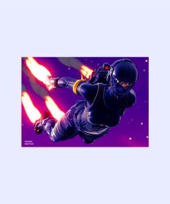 پوستر هومرو مدل فلزی طرح Fortnite کد PS448