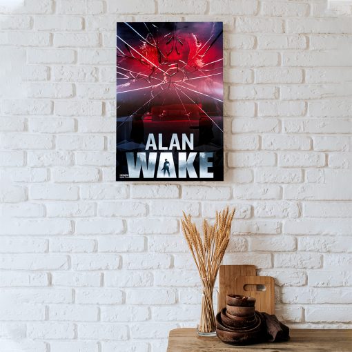 پوستر هومرو مدل فلزی طرح بازی Alan Wake کد PS808