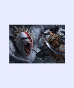 پوستر هومرو مدل فلزی طرح Sekiro کد PS960