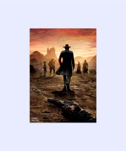 پوستر هومرو مدل فلزی طرح Red Dead Redemption کد PS705