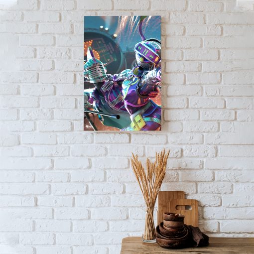 پوستر هومرو مدل فلزی طرح پابجی کد PS954