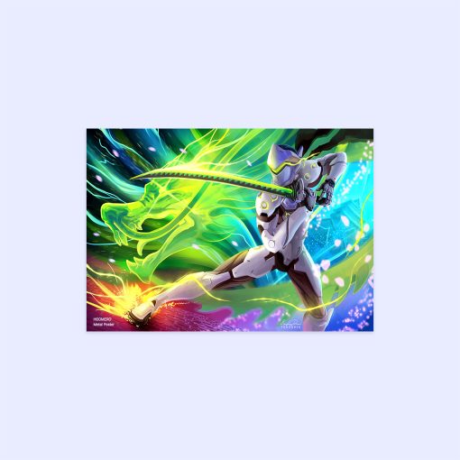 پوستر هومرو مدل فلزی طرح Overwatch  کد PS906