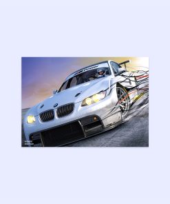 پوستر هومرو مدل فلزی طرح Need for Speed کد PS637
