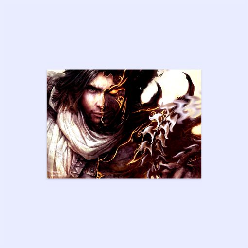 پوستر هومرو مدل فلزی طرح Prince of persia  کد PS654