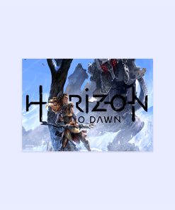پوستر هومرو مدل فلزی طرح Horizon Zero Down کد PS574