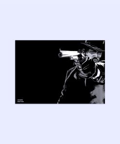 پوستر هومرو مدل فلزی طرح Red Dead Redemption کد PS680