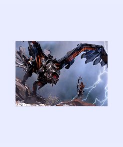 پوستر هومرو مدل فلزی طرح Horizon Zero Down کد PS582