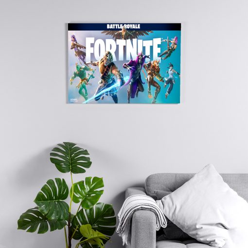 پوستر هومرو مدل فلزی طرح Fortnite کد PS442