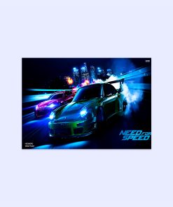 پوستر هومرو مدل فلزی طرح Need for Speed کد PS641