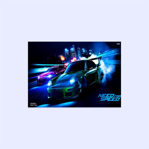 پوستر هومرو مدل فلزی طرح Need for Speed کد PS641