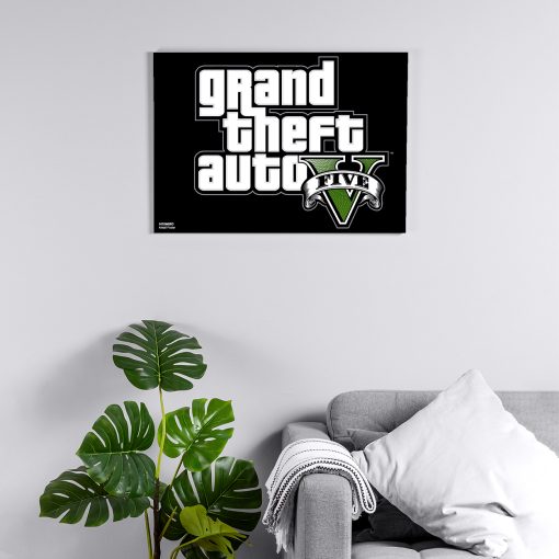 پوستر هومرو مدل فلزی طرح GTA کد PS540