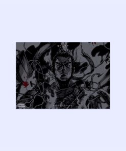 پوستر هومرو مدل فلزی طرح Ghost of tsushima کد PS850