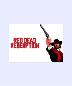 پوستر هومرو مدل فلزی طرح Red Dead Redemption کد PS678