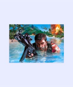 پوستر هومرو مدل فلزی طرح Far Cry کد PS425