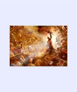 پوستر هومرو مدل فلزی طرح God of War کد PS499
