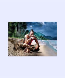 پوستر هومرو مدل فلزی طرح Far Cry کد PS420