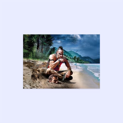 پوستر هومرو مدل فلزی طرح Far Cry کد PS420