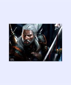 پوستر هومرو مدل فلزی طرح ویچر کد PS1040