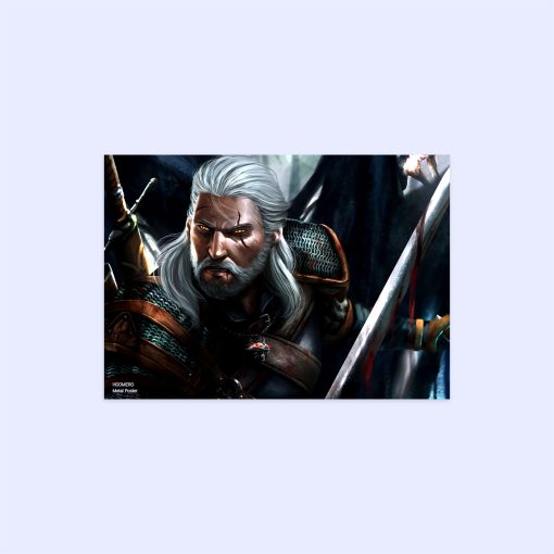 پوستر هومرو مدل فلزی طرح ویچر کد PS1040