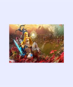 پوستر هومرو مدل فلزی طرح Zelda کد PS797
