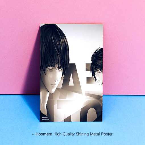 پوستر هومرو مدل فلزی طرح انیمه Death Note کد PS1106