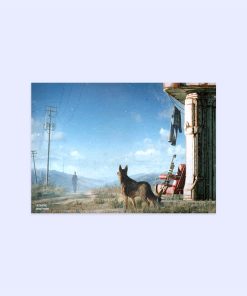 پوستر هومرو مدل فلزی طرح Fallout کد PS408