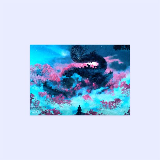 پوستر هومرو مدل فلزی طرح Sekiro کد PS968