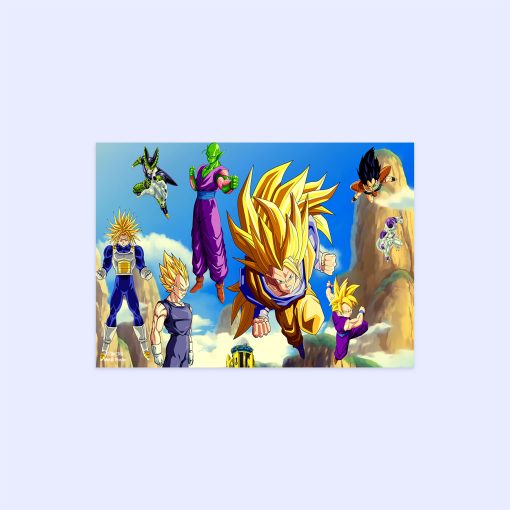 پوستر هومرو طرح انیمه Dragon Ball کد PS1179