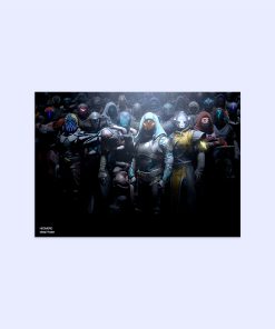 پوستر هومرو مدل فلزی طرح بازی Destiny کد PS813