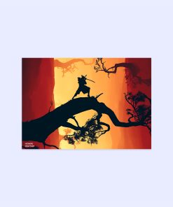 پوستر هومرو مدل فلزی طرح Sekiro کد PS964