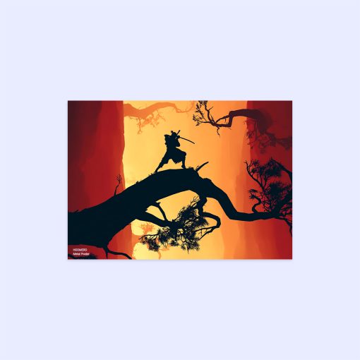 پوستر هومرو مدل فلزی طرح Sekiro کد PS964