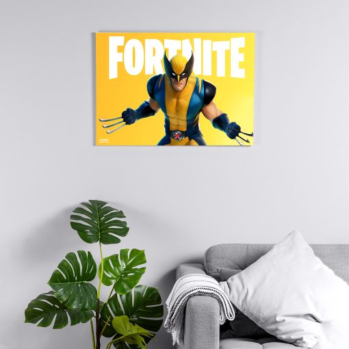 پوستر هومرو مدل فلزی طرح Fortnite کد PS462