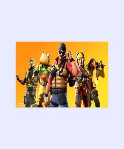 پوستر هومرو مدل فلزی طرح Fortnite کد PS458