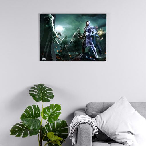پوستر هومرو مدل فلزی طرح Shadow of War کد PS733