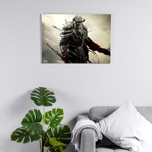 پوستر هومرو مدل فلزی طرح Skyrim کد PS752