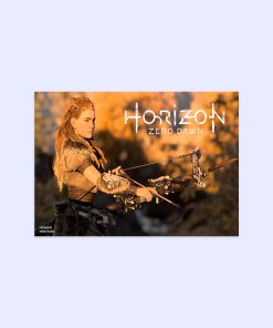 پوستر هومرو مدل فلزی طرح Horizon Zero Down کد PS587