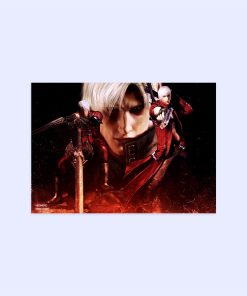 پوستر هومرو مدل فلزی طرح بازی Devil May Cry کد PS325