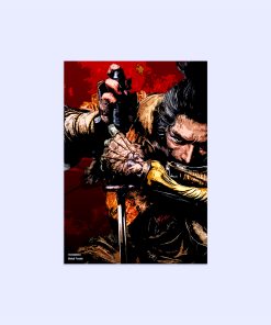 پوستر هومرو مدل فلزی طرح Sekiro کد PS980