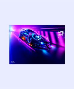 پوستر هومرو مدل فلزی طرح Need for Speed کد PS642
