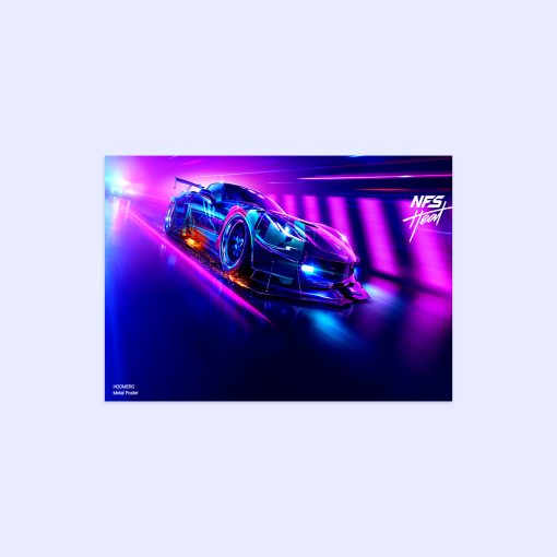 پوستر هومرو مدل فلزی طرح Need for Speed کد PS642
