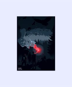 پوستر هومرو مدل فلزی طرح بازی Alan Wake کد PS809