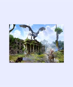 پوستر هومرو مدل فلزی طرح Horizon Zero Down کد PS584