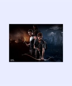 پوستر هومرو مدل فلزی طرح The last of us  کد PS767