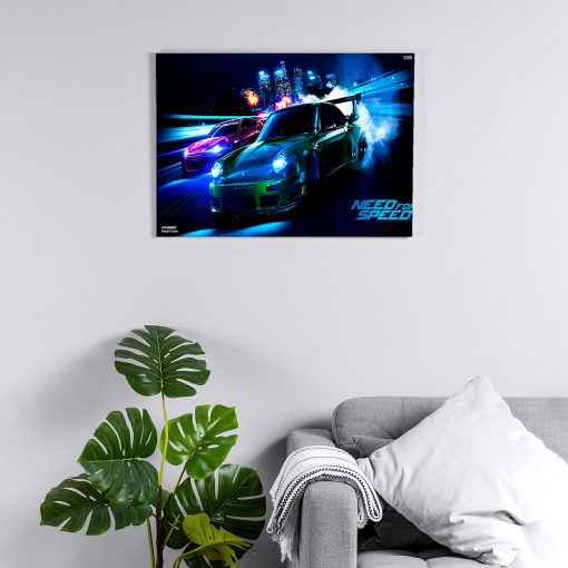 پوستر هومرو مدل فلزی طرح Need for Speed کد PS641