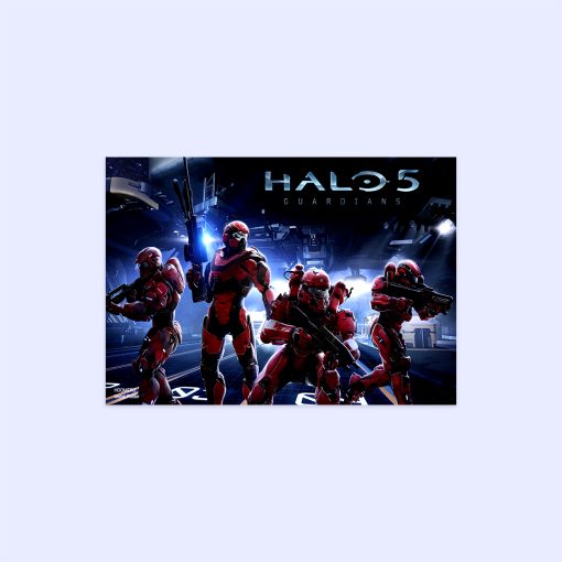 پوستر هومرو مدل فلزی طرح HALO کد PS552