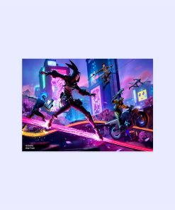 پوستر هومرو مدل فلزی طرح Fortnite کد PS443