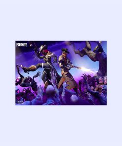 پوستر هومرو مدل فلزی طرح Fortnite کد PS451