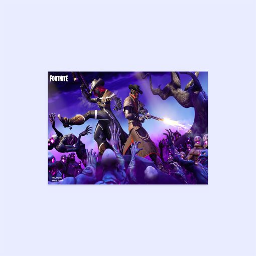 پوستر هومرو مدل فلزی طرح Fortnite کد PS451