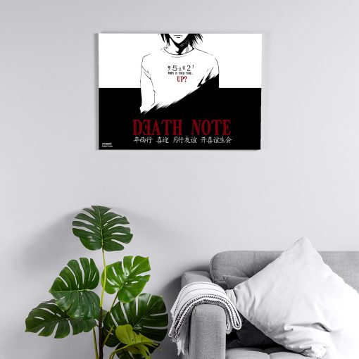 پوستر هومرو مدل فلزی طرح انیمه Death Note کد PS1097